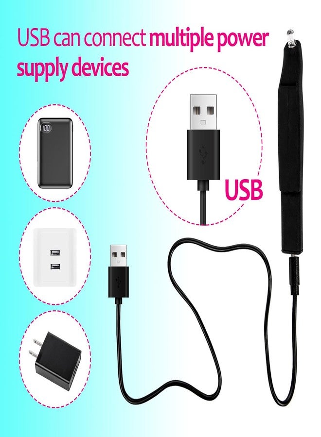 أريسون لاشز غراء رموش بالأشعة فوق البنفسجية (5 مل) مع ضوء، مصباح LED محمول 2 في 1 لتطبيق غراء تمديد الرموش، آمن وسهل الاستخدام للمنزل والسفر والصالونات والاستخدام المهني والشخصي - Image 5